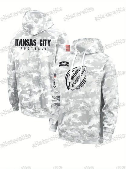 Custom Salute To Service Pullover Football Hoodie Jersey individuation Stitch Ca - SitterJersey.com