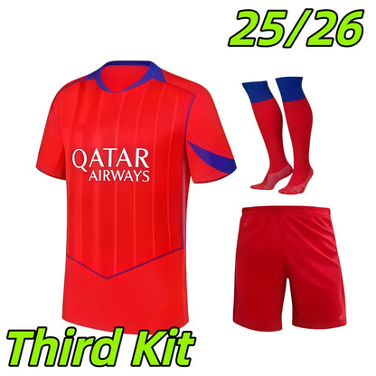 Psges jersey 26 27 maillot psges O.DEMBELE KVARATSKHELIA EMERY RAMOS HAKIMI N.ME - SitterJersey.com