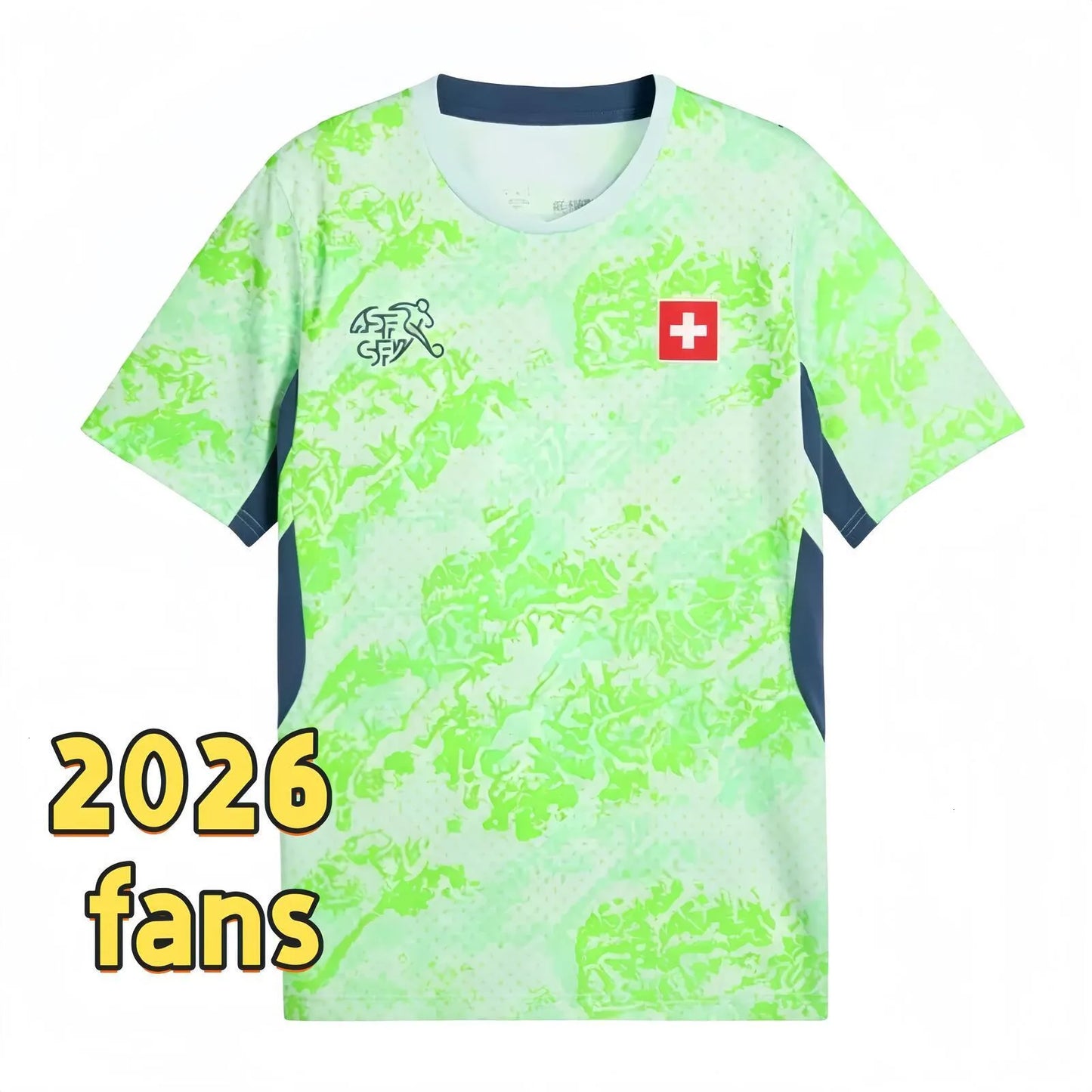 Switzerland National Team World Cup Soccer Jerseys ELVEDI AKANJI ZAKARIA SOW RIE - SitterJersey.com