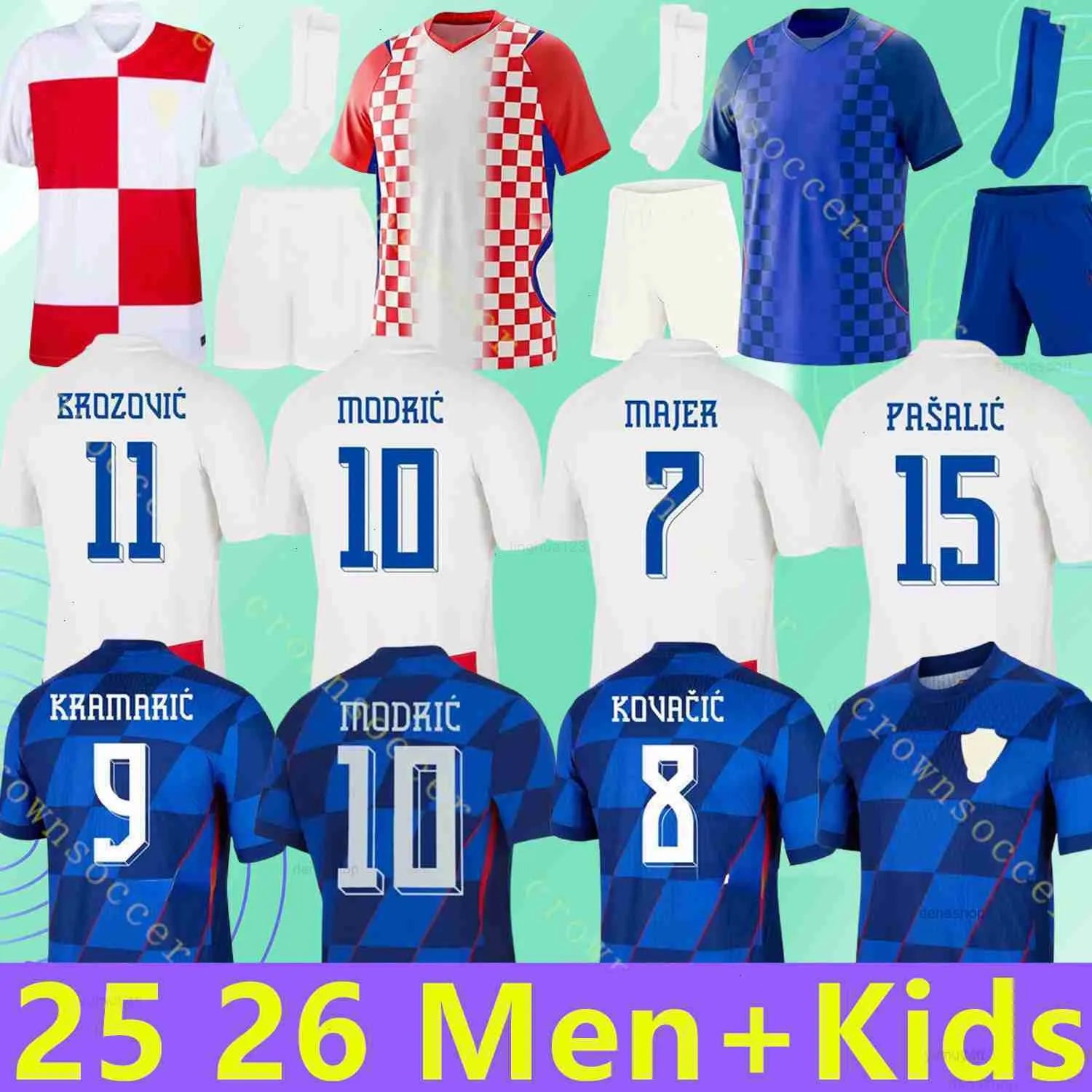 26 27 Croatia Jersey 2026 World Cup Soccer Jersey Retro 1998 Croatie National 20 - SitterJersey.com
