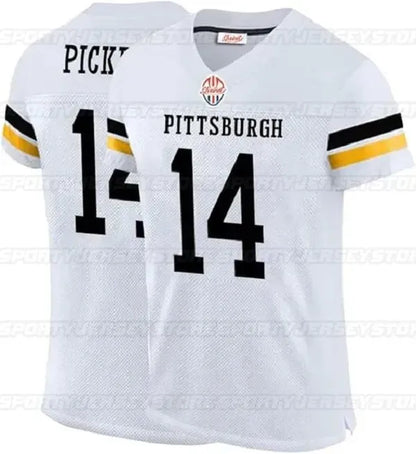 90 Watt Pickens Harris Fields Porter Jr. Football Jerseys Freiermuth Queen Frazi - SitterJersey.com