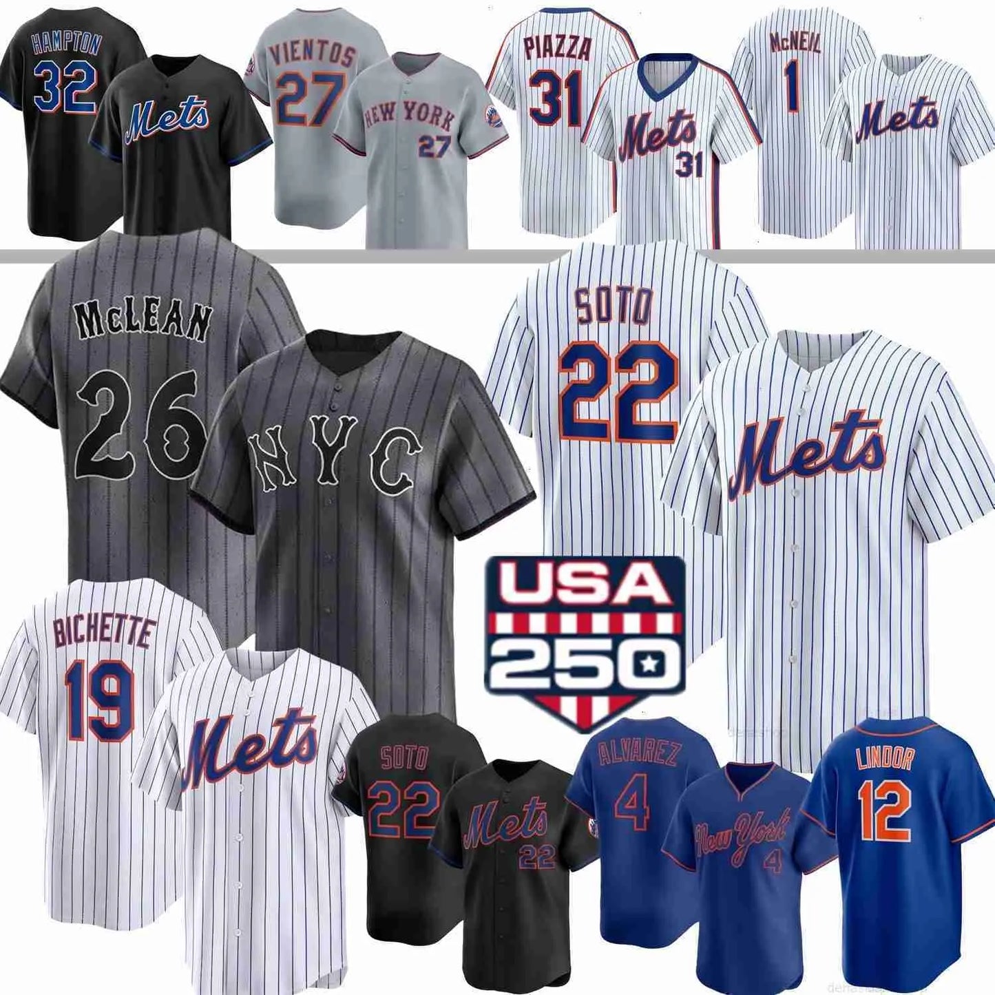 All-Star USA250 250th 51 Jung Hoo Lee Jersey Logan Webb Jersey Matt Chapman Jers - SitterJersey.com