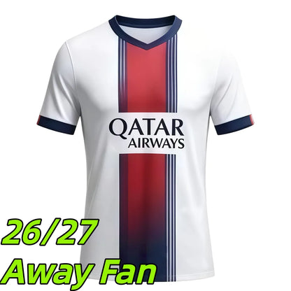 Psges jersey 26 27 maillot psges O.DEMBELE KVARATSKHELIA EMERY RAMOS HAKIMI N.ME - SitterJersey.com