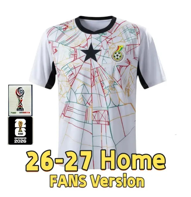 ghana jersey 2026 worldcup J.AYEW A.AYEW KUDUS SEMENYO WILLIAMS soccer jersey PA - SitterJersey.com
