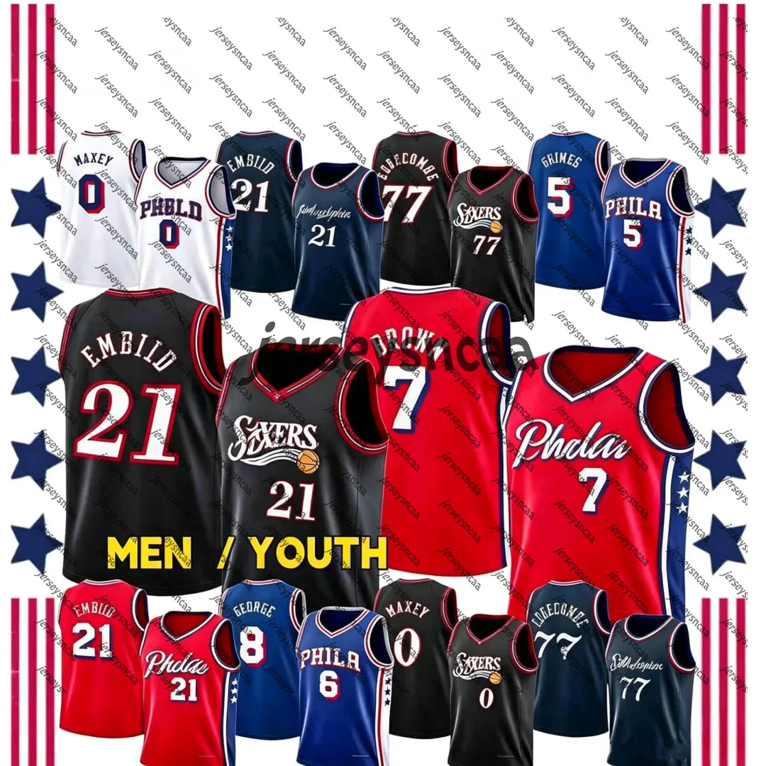 Men's #7 Embroidered IEKA Basketball Jersey Casual \u0026 Stylish, Breathable Po - SitterJersey.com