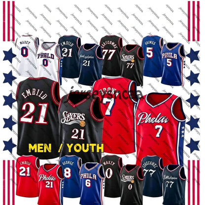 Men's #7 Embroidered IEKA Basketball Jersey Casual \u0026 Stylish, Breathable Po - SitterJersey.com