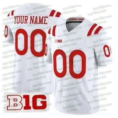 2026-27 Nebraska Cornhuskers Football Jersey Men women Daniel Kaelin Mekhi Nelso - SitterJersey.com