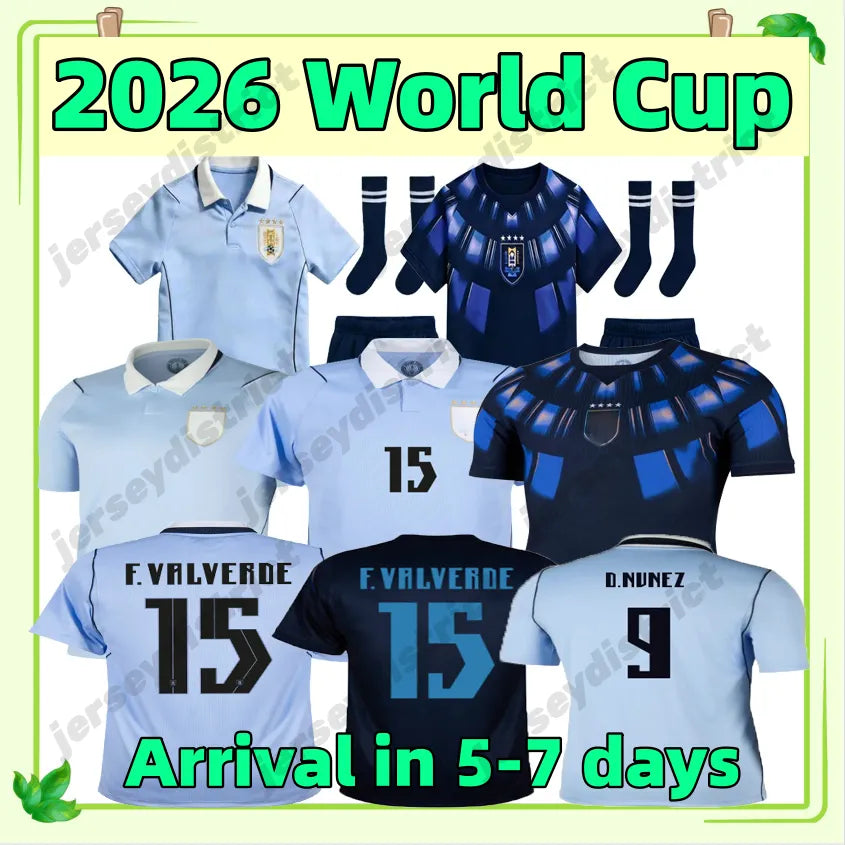 Uruguay jersey 2026 world cup football shirts player long sleeve 2025 national t - SitterJersey.com