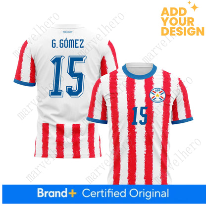 Paraguay Jersey Antonio Sanabria NO 9 World Cup 2026 National Team Sports T shir - SitterJersey.com