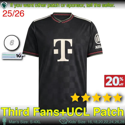 26 27 MUSIALA OLISE KANE LUIS DIAZ soccer jerseys PAVLOVIC SANE football shirt G - SitterJersey.com