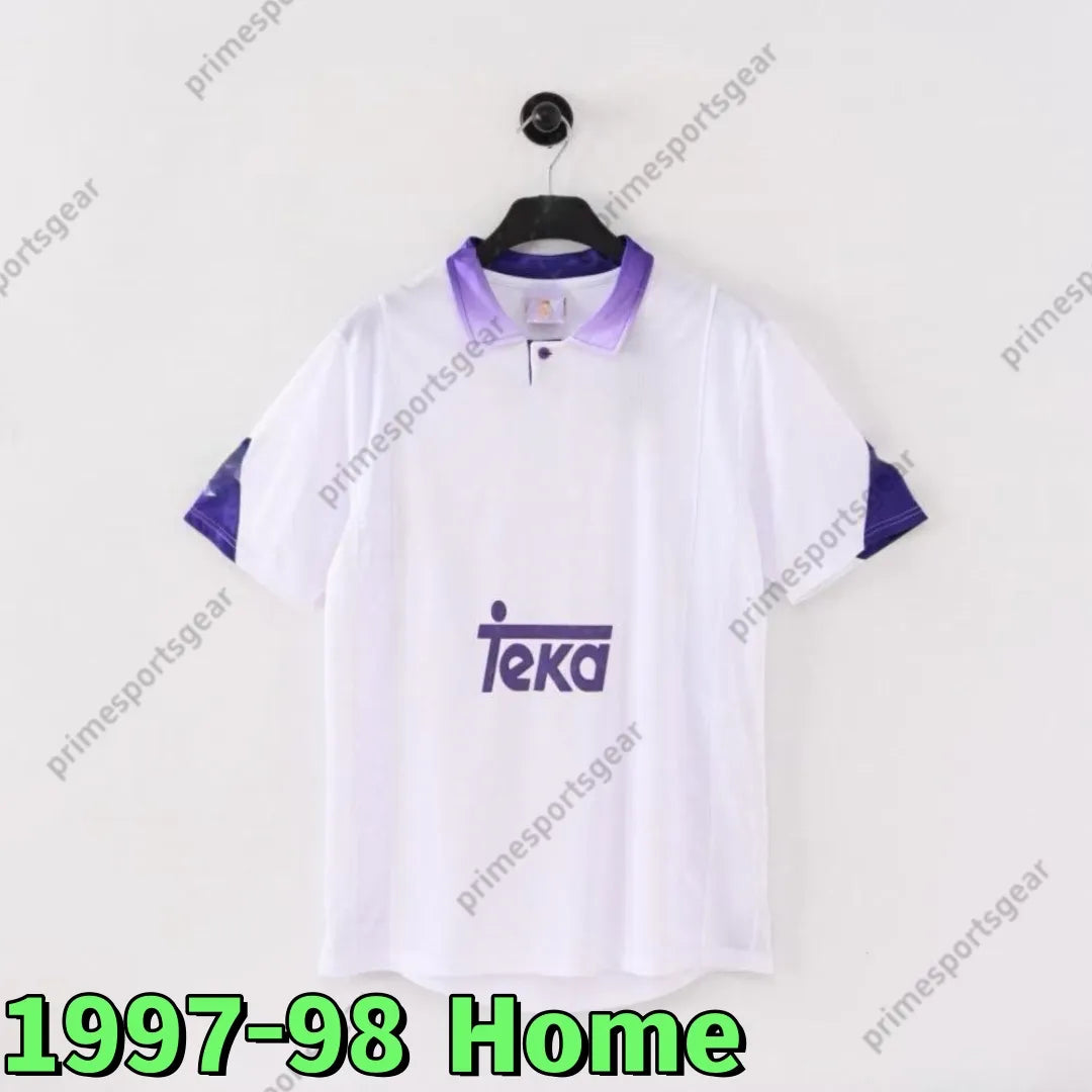 camiseta realmadrid Retro Soccer Jerseys Finals Football Shirt GUTI BENZEMA SEED - SitterJersey.com