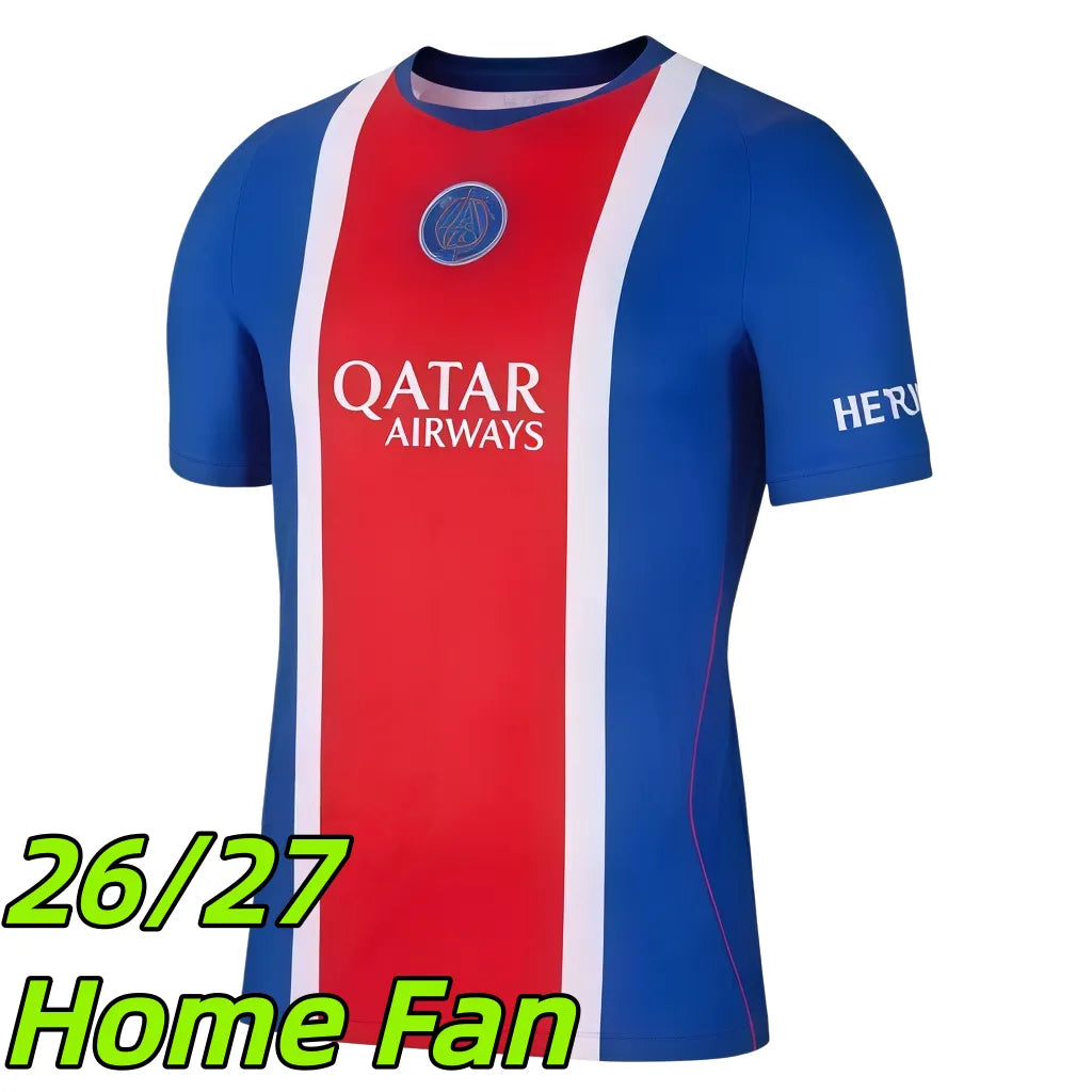 Psges jersey 26 27 maillot psges O.DEMBELE KVARATSKHELIA EMERY RAMOS HAKIMI N.ME - SitterJersey.com