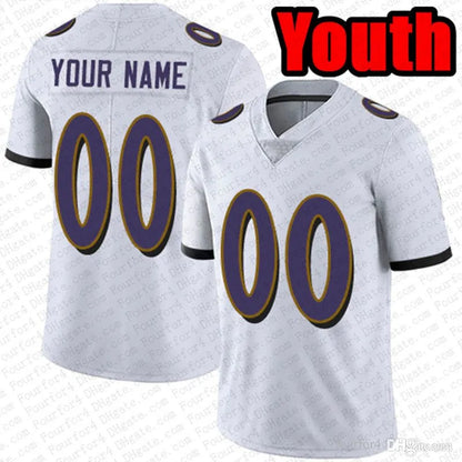 Trey Hendrickson Lamar Jackson Zay Flowers Derrick Henry Football Jersey Malaki  - SitterJersey.com