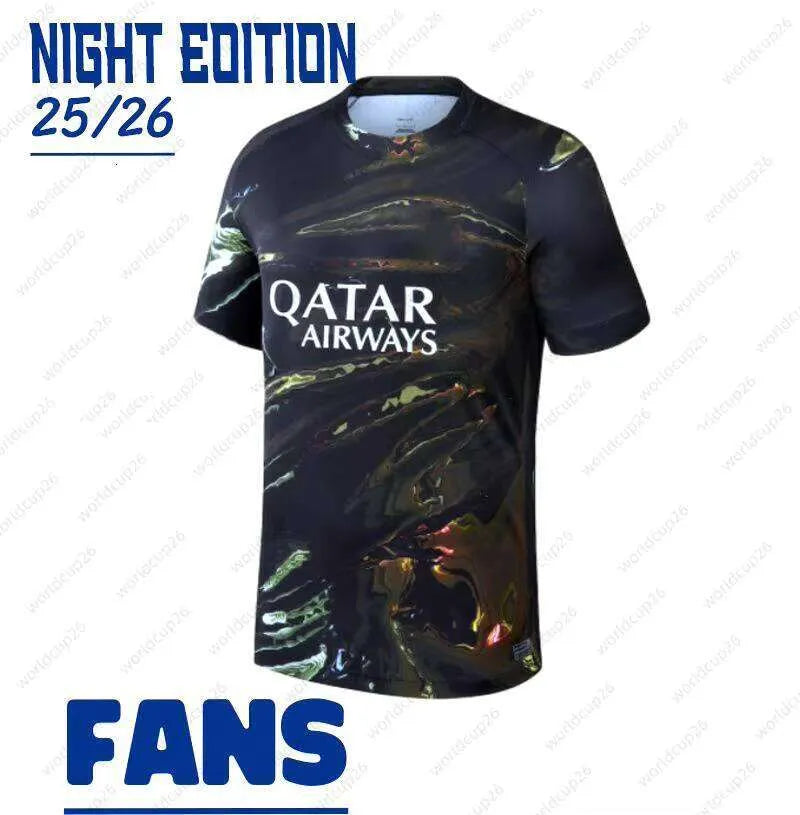 25/26 Season 1:1 Soccer Football Jersey Outdoor Sports Shirt Dembele Doue Kvarat - SitterJersey.com