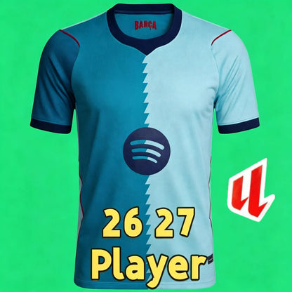 Barcelona 25 26 27 LAMINE YAMAL Lewandowski Soccer Jerseys Gordon GAVI RASHFORD  - SitterJersey.com