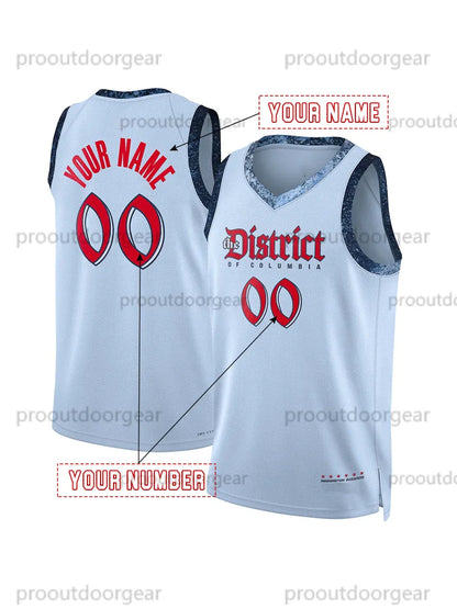 2025 Basketball Jersey 13 Poole Carrington Coulibaly Kispert Brogdon Bey Custom  - SitterJersey.com