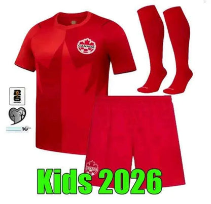 canada soccer jersey 2026 World Cup J.DAVID DAVIES LARIN 26 27 CAVALLINI MILLAR  - SitterJersey.com