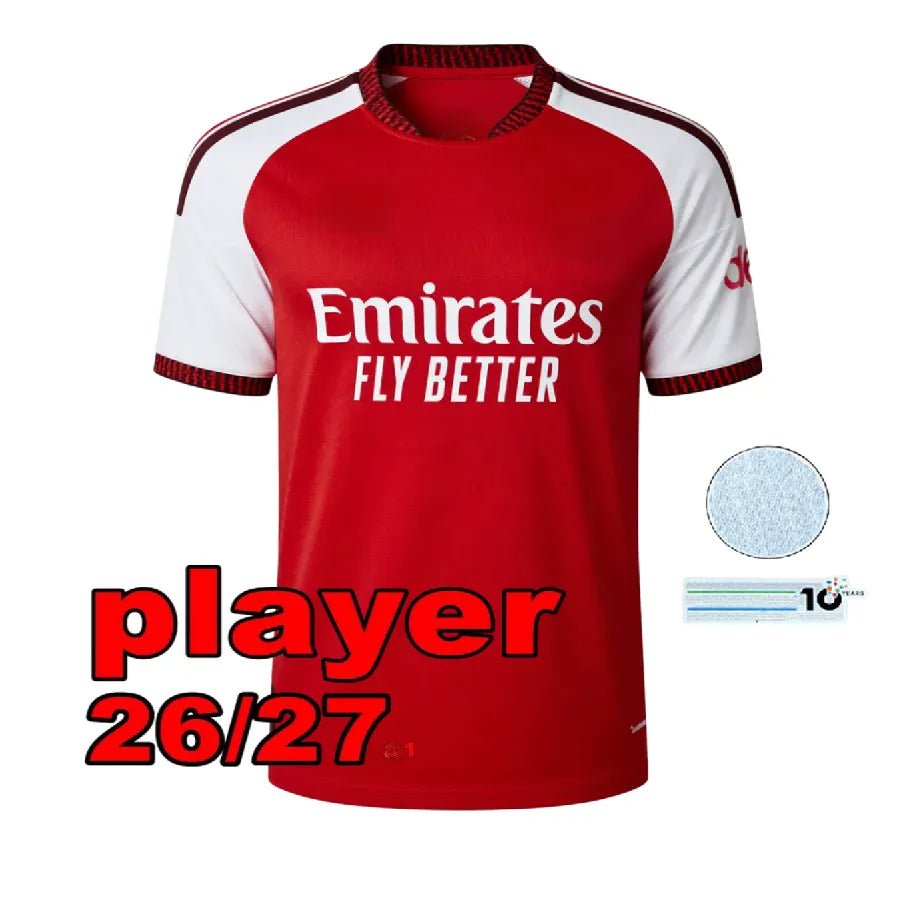 ArSeNallll 26 27 ALAFIORI soccer jerseys RICE SAKA Fans Player MADUEKE ZUBIMENDI - SitterJersey.com