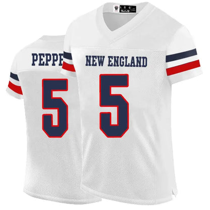 10 Drake Maye Football Jerseys Christian Gonzalez Rhamondre Stevenson Demario Do - SitterJersey.com