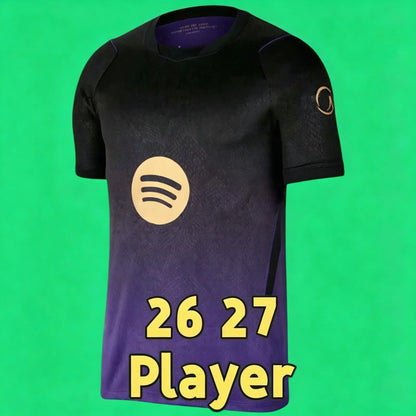 Barcelona 25 26 27 LAMINE YAMAL Lewandowski Soccer Jerseys Gordon GAVI RASHFORD  - SitterJersey.com