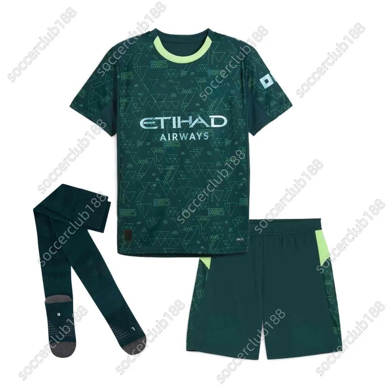 25 26 27 HAALAND MAN CITY soccer jerseys FODEN MARMOUSH DOKU MARMOUSH KOVACIC GV - SitterJersey.com