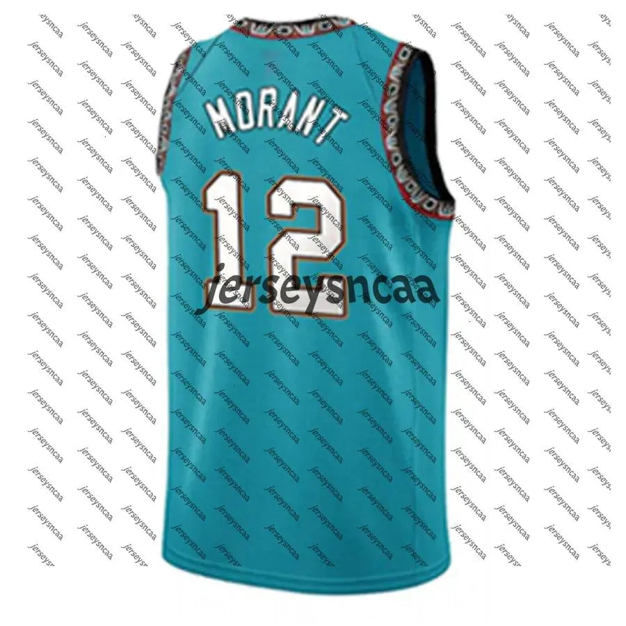 25 26 MEM Ja Morant Basketball Jerseys Grizzliess Jaren jr Zach Edey Jaylen Well - SitterJersey.com