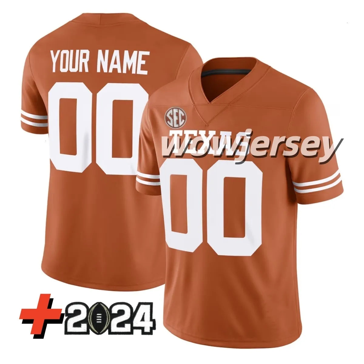 2026 Texas Longhorns Arch Manning Football Jersey Derrek Cooper Ryan Wingo Trevo - SitterJersey.com