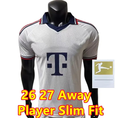 26 27 BayernS KANE MUSIALA OLISE soccer jerseys PAULOUIC LUIS DIAZ DAVIES MULLER - SitterJersey.com