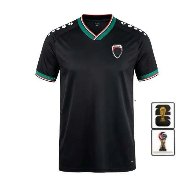 2026 Iraq soccer jersey World Cup AYMEN MOHANAD AL-HAMADI 26 27 national team ho - SitterJersey.com