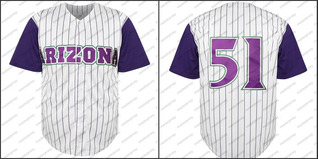 #51 Baseball Jerseys Men's Sewing Embroidery High Quality In Stock Fast Shipping - SitterJersey.com