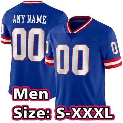44 Cam Skattebo Jaxson Dart Malik Nabers Football Jersey Arvell Reese Abdul Cart - SitterJersey.com