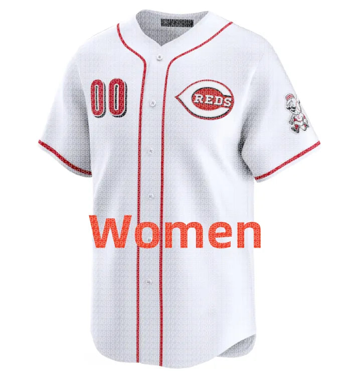 Reds Baseball Jersey Custom Elly De La Cruz Ke'Bryan Hayes Tyler Stephenson Spen - SitterJersey.com