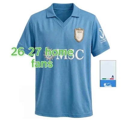 Maglia SSC Napoli jersey 26 27 football shirt kit Kids DE BRUYNE McTominay Naple - SitterJersey.com