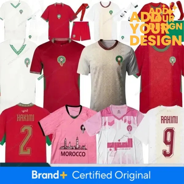 Morocco Jersey World Cup 2026 Ismael Saibari NO 11 Shirt Moroccans National Team - SitterJersey.com