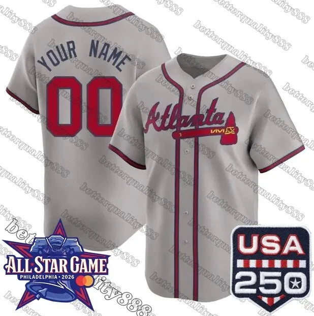 Atlantas braves Ronald Acuna Jr. Jerseys Ozzie Albies Chris Sale Austin Riley Ma - SitterJersey.com