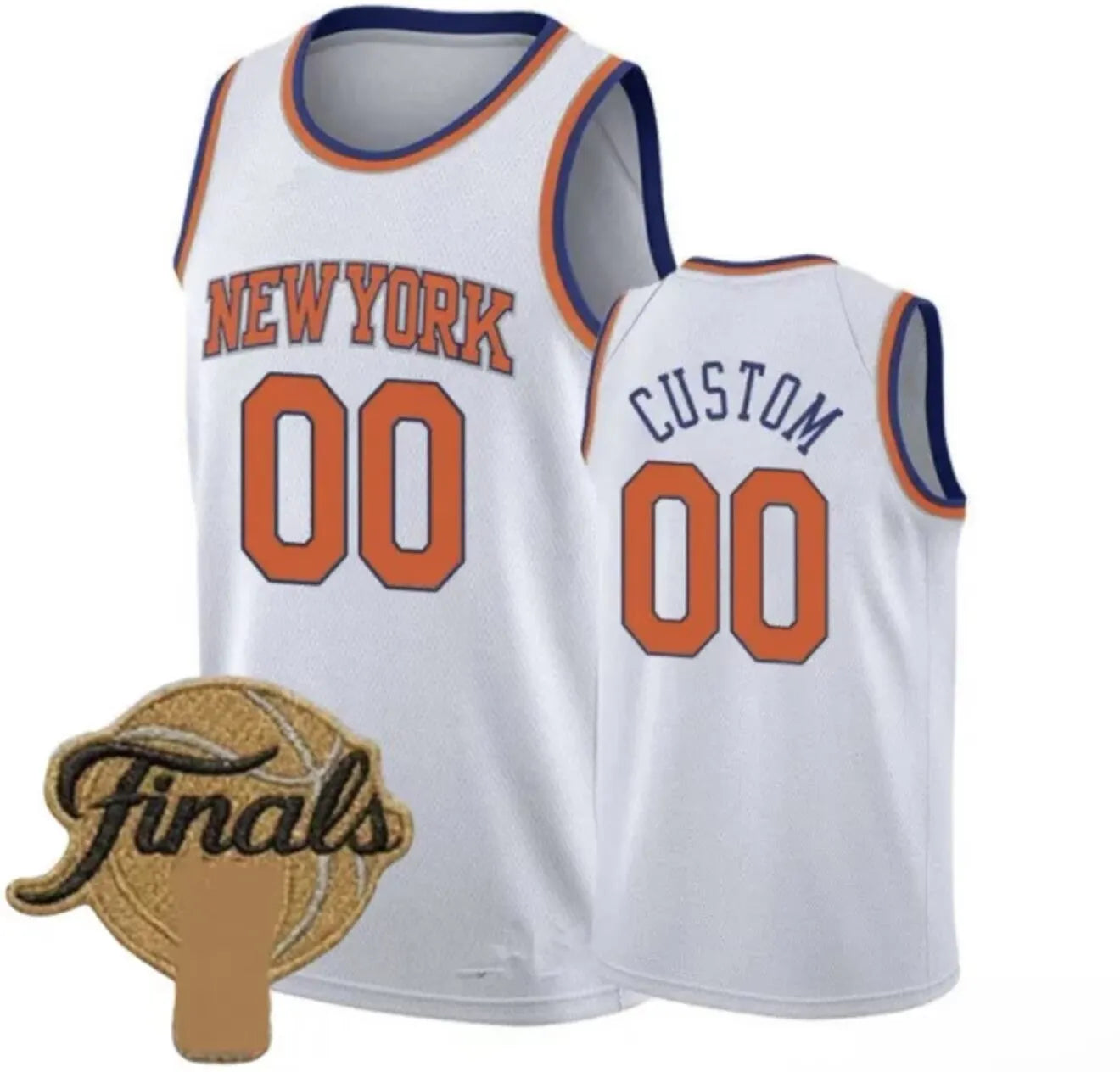 Custom Jalen Brunson Karl Anthony Towns Basketball Jerseys Josh Hart Mikal Bridg - SitterJersey.com