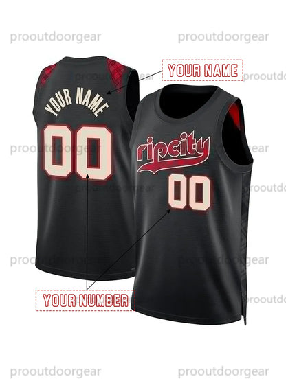 2025 Basketball Jersey Clingan Simons Avdija Banton Custom Jerseys Sweatshirt -  - SitterJersey.com