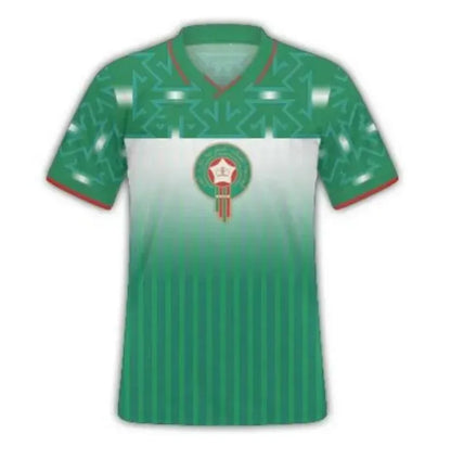 25 26 Morocco Soccer T Shirt NO10 Brahim HAKIMI ZIYECH Player Youth Sport Footba - SitterJersey.com
