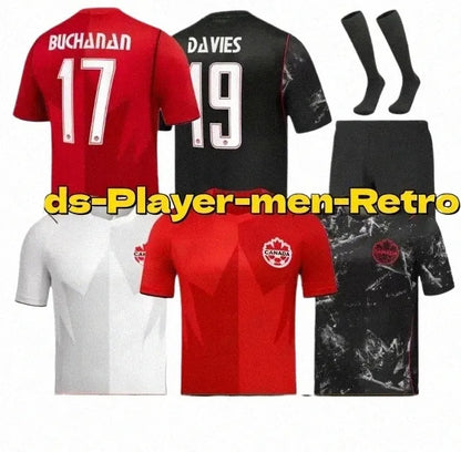 2026 New World Cup Canada Soccer Jerseys National Team 26 27 DAVIES JDAVID LARIN - SitterJersey.com