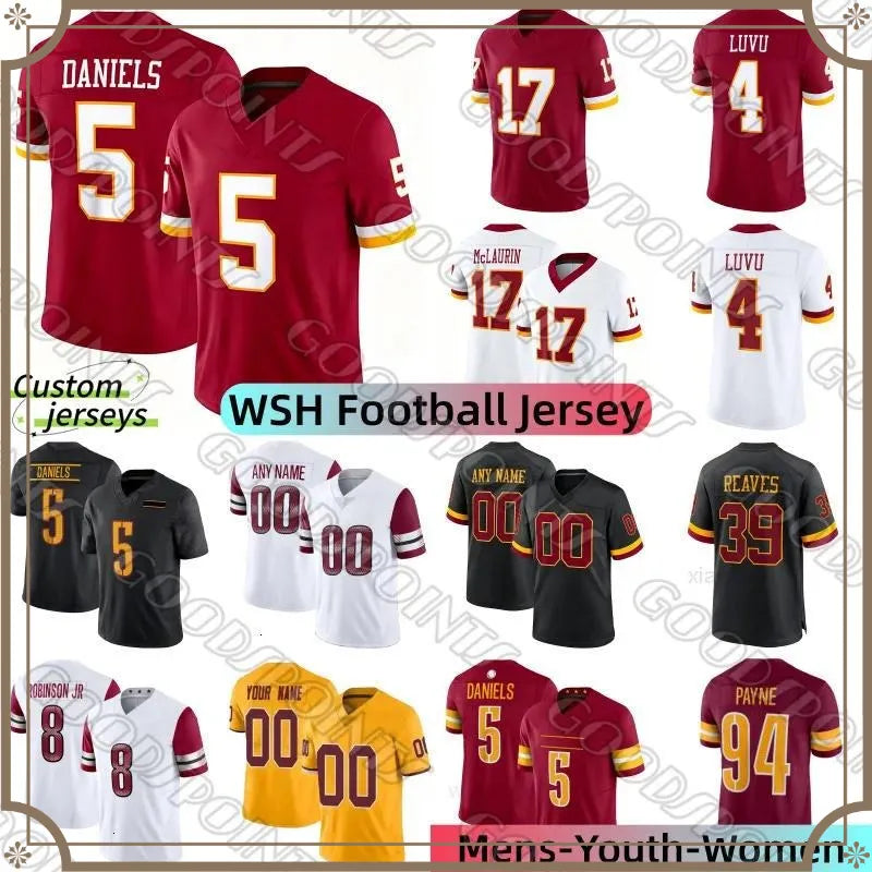 5 Daniels Jersey Austin Ekeler Jonathan Allen Emmanuel Forbes Jr Marcus Mariota  - SitterJersey.com