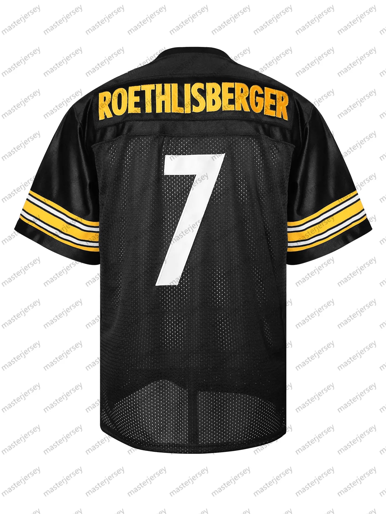 #7 Comfy V-Neck Football Jerseys Men Mesh Embroidery for Training and Competitio - SitterJersey.com