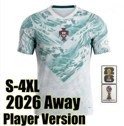 Portugal 2026 World Cup Jersey Portugal Jersey 2026 World Cup Soccer Jerseys Portuguesa Ronaldo JOAO FELIX BERNARDO B. FERNANDES PEPE 26 27 Maillot Portugal Football Shirt Team Men Kids Kit Top - SitterJersey.com