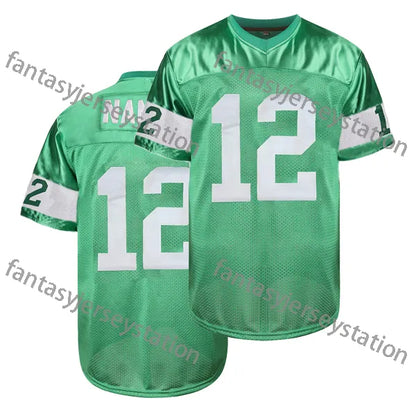 IN STOCK Mens 7 Orange Embroidered Elway Polyester Football Jersey, V-Neck Short - SitterJersey.com