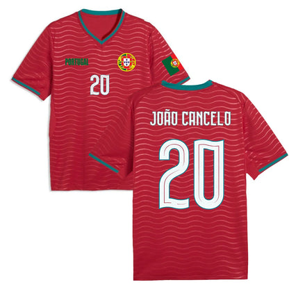 Portugal 2026 World Cup Jersey Argentina World Cup 2026 Soccer Jerseys MESSI GARNACHO DE PAUL National Team MARTINEZ KUN AGUERO Maradona Football Shirts 26 27 Women Men Kids Kit - SitterJersey.com