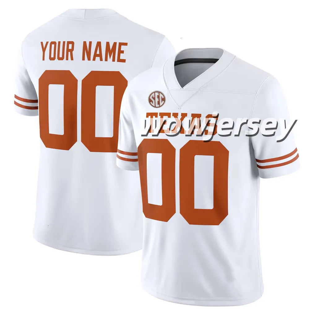 2026 Texas Longhorns Arch Manning Football Jersey Derrek Cooper Ryan Wingo Trevo - SitterJersey.com