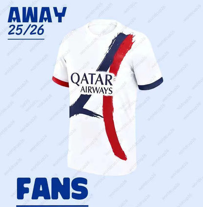 25/26 Season 1:1 Soccer Football Jersey Outdoor Sports Shirt Dembele Doue Kvarat - SitterJersey.com