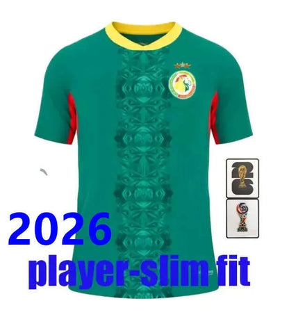 2 Star Senegal Soccer Jerseys 2025 2026 National Team SARR P.M.SARR N.JACKSON DI - SitterJersey.com
