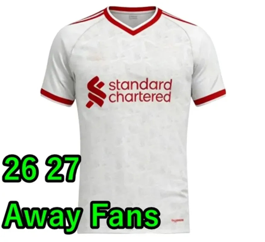 liverpool 26 27 Mohamed Salah ISAK wirtz Ekitike SZOBOSZLAI football jersey MAC  - SitterJersey.com