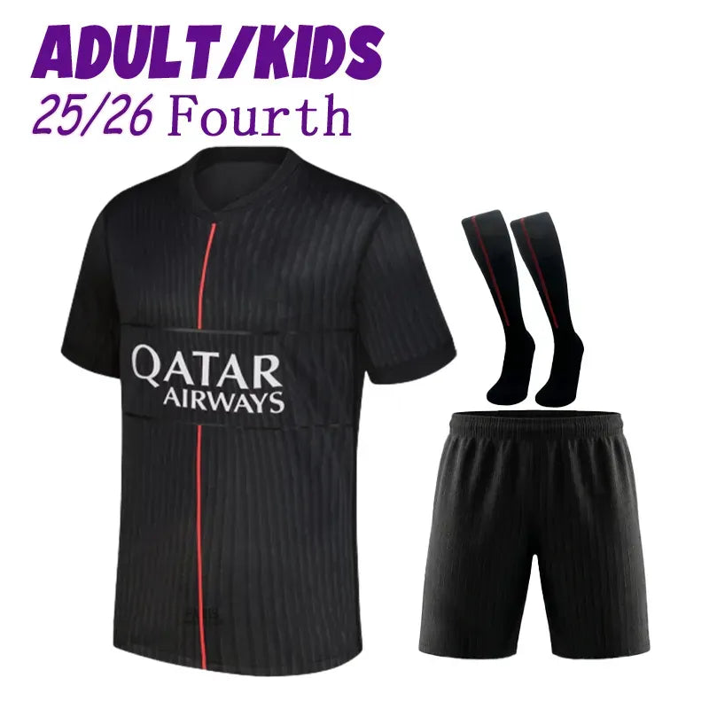 Psges jersey Soccer Jerseys DEMBELE HAKIMI 25 26 27 enfants 2026 football shirts - SitterJersey.com