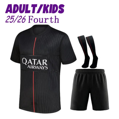 Psges jersey Soccer Jerseys DEMBELE HAKIMI 25 26 27 enfants 2026 football shirts - SitterJersey.com